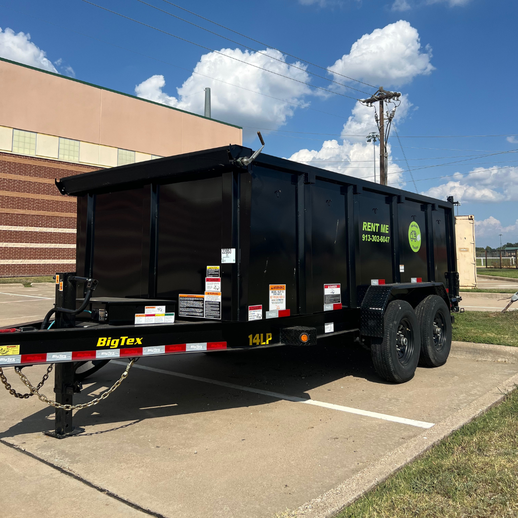 Trailer attachment for waste management